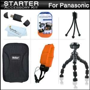  Starter Accessories Kit For Panasonic DMC TS20 WaterProof 