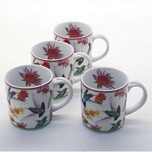  Hummingbird Mugs by Cardew   Set of 4