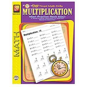  MULTIPLICATION EASY TIMED MATH Toys & Games