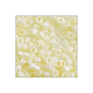  Miyuki Delica Seed Bead 11/0 White Glazed Luster Opaque (3 