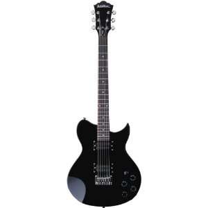  Washburn WI14   Black 6 string Electric Guitar with Case 