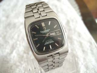 OMEGA CONSTELLATION STEEL AUTOMATIC GREEN DIAL VINTAGE ORIGINAL  