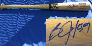 Bo Jackson Autographed Blonde Rawlings Bat Royals  