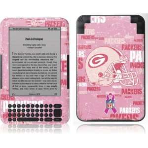 Green Bay Packers   Breast Cancer Awareness skin for  Kindle 3
