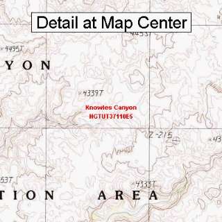   Map   Knowles Canyon, Utah (Folded/Waterproof)