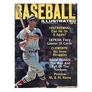  Baseball Illustrated Unsigned Spring 1968 Baseball Cover 