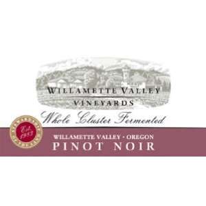   Valley Whole Cluster Pinot Noir 750ml Grocery & Gourmet Food