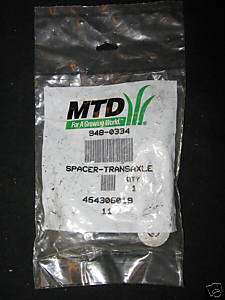 New MTD 948 0334 Transaxle Spacer  
