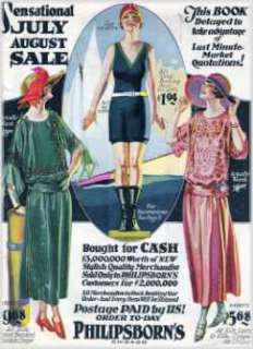 1911 Philipsborn Ladies Fashion Catalog on CD  