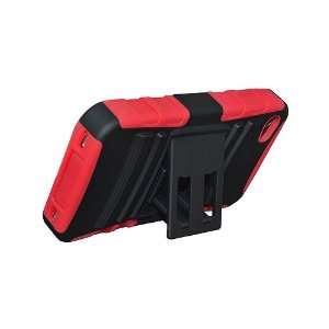 Amzer AMZ93677 Hybrid Kickstand Case with Holster for iPhone 4, iPhone 
