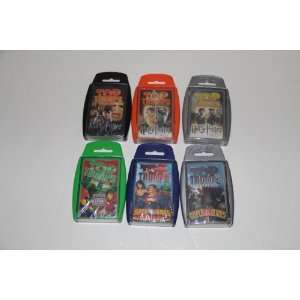  New Top Trumps card game   Characters 6 Pack with Super 
