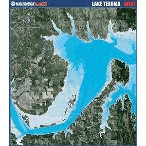    Navionics Paper Map Lake Texoma   West Texas GPS & Navigation