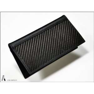  AEON Composite  Carbon Fiber Leather Checkbook Holder 