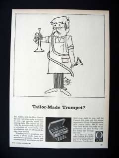 Olds Trumpets Custom Trumpet Kit tailor art 1964 print Ad 