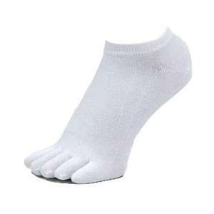  White Sport Toe Socks, 3 pairs
