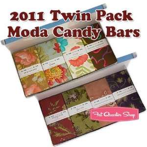   Twin Pack of Moda Candy Bars   Moda Fabrics Arts, Crafts & Sewing