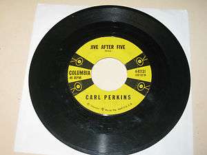 ROCKABILLY 45RPM RECORD CARL PERKINS COLUMBIA 41131  