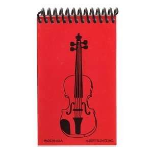  Violin Mini Notebook Musical Instruments