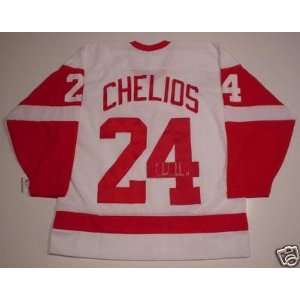  Chris Chelios Autographed Jersey   2008 Cup Sports 