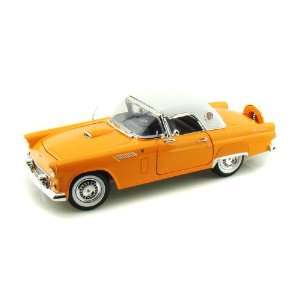  1956 Ford Thunderbird Hardtop 1/18 Orange Toys & Games