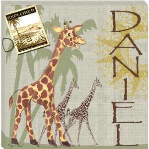  Giraffe Safari Art by Doodlefish Kids