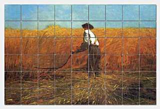 The Veteran in a New Field by Winslow Homer   this beautiful mural 