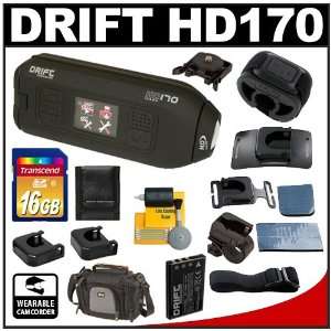 HD170 Stealth 1080p Digital Video Action Camera Camcorder with Remote 