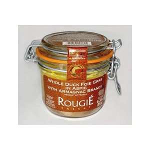 Rougie Whole Duck Foie Gras in Glass Grocery & Gourmet Food