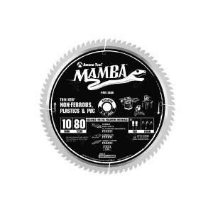 Amana Tool Mamba Series MA10080 Thin Kerf Non Ferrous, Plastics and 