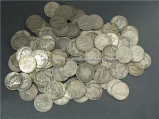 SILVER DIME Lot Over 1/2 Pound of SILVER COINS Pre 1964  