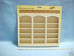 Unit Bookcase #5011 Dollhouse Miniature  