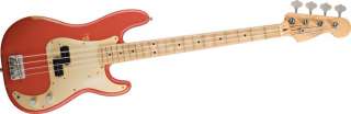 Fender Road Worn 50s Precision Bass Fiesta Red  
