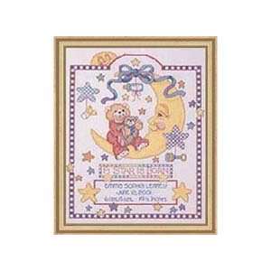  Celestial Moon Birth Record Counted Cross Stitch Kit Arts 