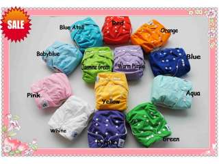 New 12 Coolababy One Size Cloth Diapers with 24 Inserts  