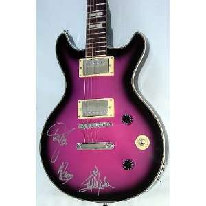 Twisted Sister Autographed Purple Guitar & Flawless Video Proof