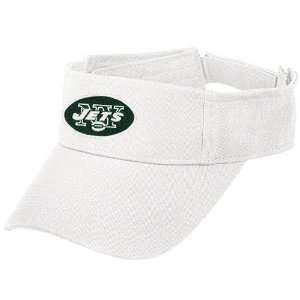  Reebok New York Jets White Basic Logo Visor Sports 