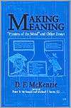 Making Meaning, (1558493360), D. F. F. McKenzie, Textbooks   Barnes 