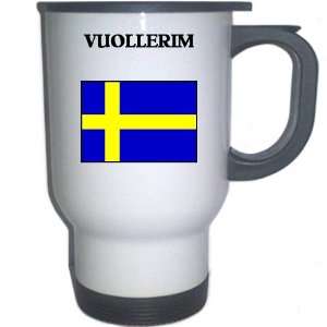 Sweden   VUOLLERIM White Stainless Steel Mug
