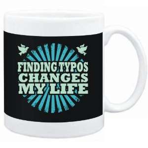  Mug Black  Finding Typos changes my life  Hobbies 