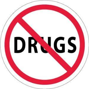  HARD HAT EMBLEMS SAY NO TO DRUGS