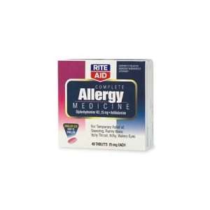    Rite Aid Complete Allergy Medication, Tablets 48 ea Beauty