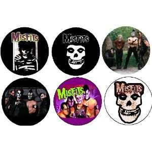   MISFITS Pinback Buttons   Horror Punk, Heavy Metal 