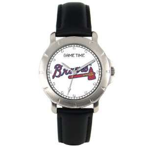ATLANTA BRAVES Beautiful Glass Crystal Face Player Series WATCH with 