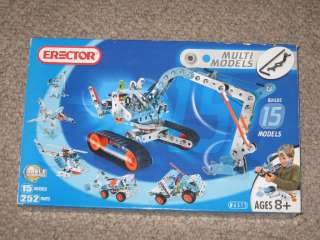 ERECTOR #6515 AGES 8+ MULTI MODELS WITH INSTRUCTIONS  