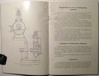 Brunswick Refrigerating & Ice Making Machinery Catalog circa1910 New 