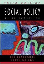 Social Policy, (0335218741), Ken Blakemore, Textbooks   