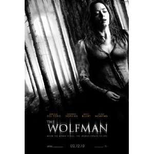 The Wolfman Original Movie Poster 27 X 40 