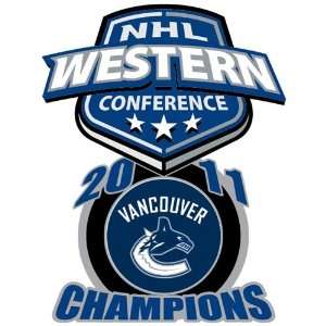 Vancouver Canucks 2011 NHL Western Conference Champions Pin   