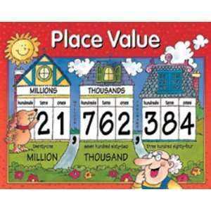    17 Pack CREATIVE TEACHING PRESS CHART PLACE VALUE 