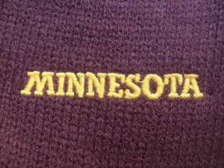 NEW Minnesota Golden Gophers KNIT earflap hat cap OSFA E086  